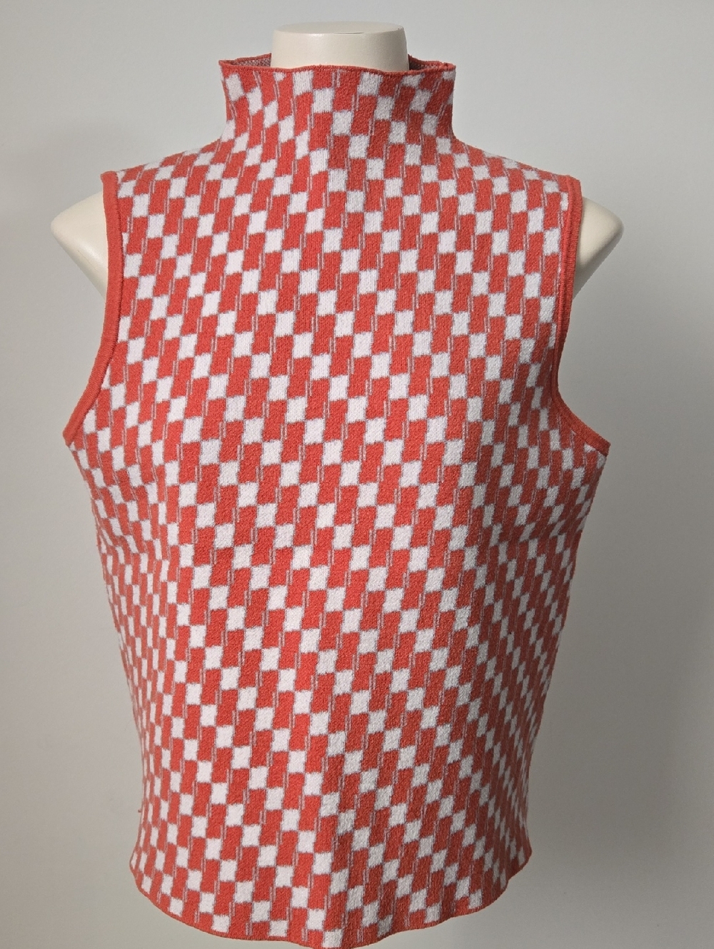 4/$20 ❤️Retro Checkerboard 60s Style Top (XL)